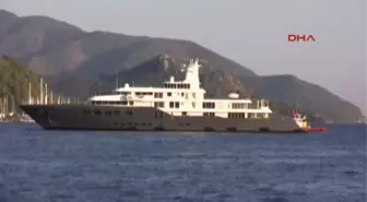 Rus Milyarderin Yüzen Sarayı Marmaris'e Demir Attı