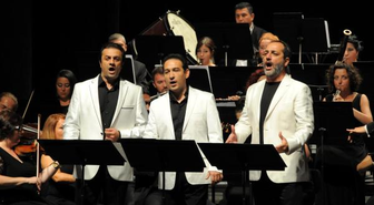 Üç Tenor Büyüledi