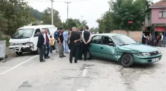 Düzce'de Trafik Kazası: 4 Yaralı