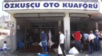 Adana'da Oto Yıkamacılarda Kurban Mesaisi