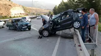 Karabük'te Zincirleme Kaza: 4 Yaralı