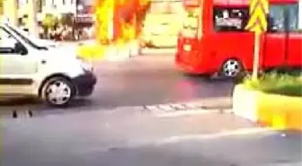 Yolcu Otobüsü Alev Alev Yandı