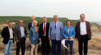 CHP'li Vekiller İmara Karşı Bozcaada'da