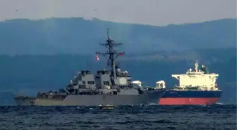 ABD Savaş Gemisi 'Uss Cole' Çanakkale'den Geçti