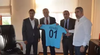 Adana Demirspor'dan Vali Büyük ve Başkan Sözlü'ye Ziyaret