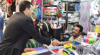 Başkan Ekinci, Esnaf Kepenk Açmadan Denetim Yaptı