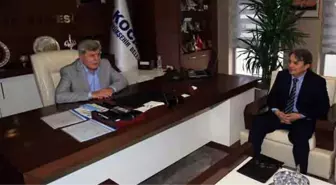 Başkan Karaosmanoğlu, GYTE Rektörü Şahin'i Ağırladı
