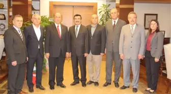 Ticaret Borsası'ndan Vali Kara'ya Ziyaret