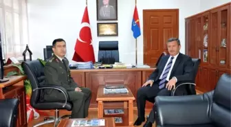 Kütahya Valisinden, Komutan ve 2 Daire Müdürüne Hayırlı Olsun Ziyareti