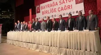 İzmir'de 'Bayrağa Saygı Birliğe Çağrı' Platformu