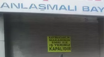 Tarsus'ta Av Malzemeleri Satan İş Yerleri Geçici Olarak Kapatıldı