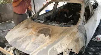 Yanan Otomobilin Kundaklandığı İddiası