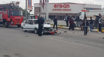 Erzincan'da Trafik Kazası: 1 Yaralı
