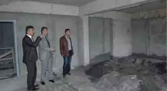 Hizmet Binası Hızla İlerliyor