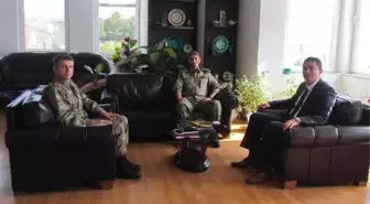 Kaymakam Tekbıyıkoğlu'na Ziyaretler Devam Ediyor