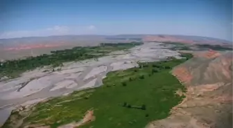 Aras Nehri Kuş Cenneti Kuşbakışı Görüntülendi