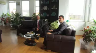 Ergezen'den Kaymakam Tekbıyıkoğlu'na Ziyaret