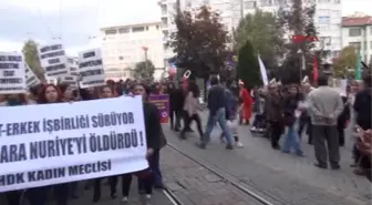 Eskişehir'de Kadın Cinayetleri Protestosu Sırasında Gerginlik Yaşandı