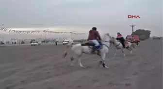 Kayseri 'Issız Adam', Kayseri'de Yağmur Altında Ata Bindi