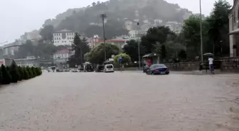 Giresun'da Etkili Sağanak