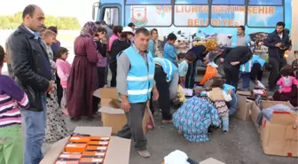 Büyükşehir Belediyesi 140 Personeliyle Suruç'ta