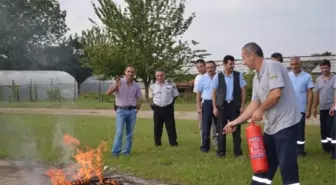 Buttim Personeli Yangından Korkmuyor