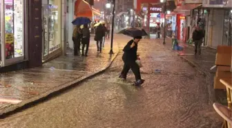 Edirne'de Sağanak Yağmur