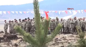 Kars Sarıkamış'ta 90 Bin Şehit Anısına 90 Bin Fidan Dikildi