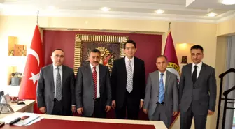 Konya Vergi Dairesi Başkanı Ünver'den Başkan Tutal'a Ziyaret