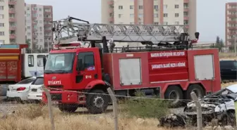 Polis,Yangına Giderken Kaza Yapan Sigortasız İtfaiye Aracını Bağladı