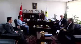 Suriye Geçici Hükümetinin Milli Eğitim Müsteşarı Dr. Farhat Şeyh Baker, Siirt'te