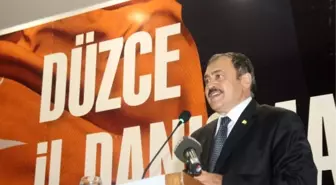 Bakan Veysel Eroğlu Düzce'de