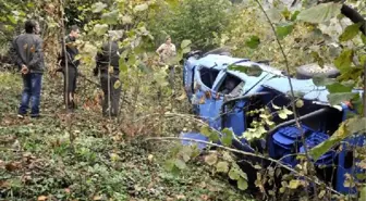 Samsun'da Askeri Araç Uçuruma Yuvarlandı: 3 Asker Yaralı