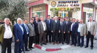 TZOB Genel Başkanı Bayraktar, Kuyucak ve Buharkent Oda Binaları Açıldı