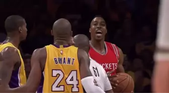 Kobe Bryant ile Dwight Howard Kapıştı