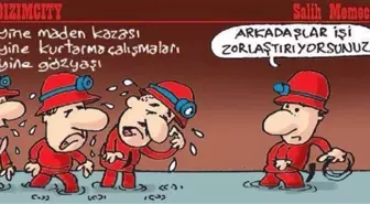 Salih Memecan'ın Maden Karikatürü Tepki Çekti