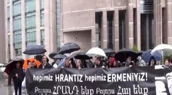 Hrant'ın Arkadaşları'Ndan Dava Öncesi Adliye Önünde Eylem