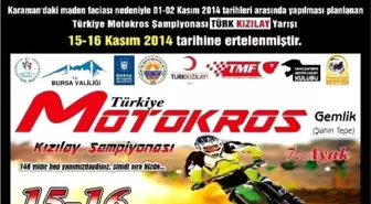 Gemlik'te Motokros Yarışları Ertelendi