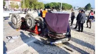 Manisa'da Trafik Kazası: 4 Yaralı
