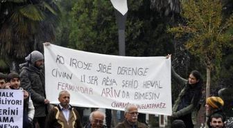 İzmit'te Kobani İçin Çağrı Yapıldı