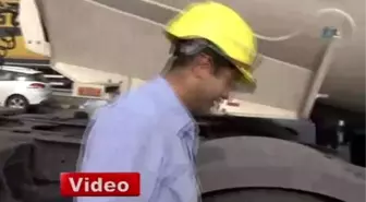 Mahmutbey Gişelerde 'Egzoz Gazı' Denetimi