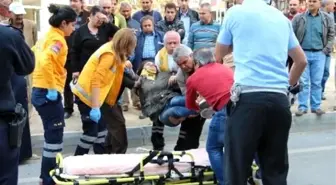 Mut'ta Trafik Kazası: 1 Yaralı