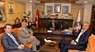 Yavuz Donat'tan, Şehzadeler Belediye Başkanına Hayırlı Olsun Ziyareti