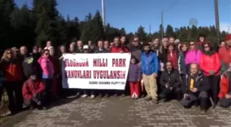 Teleferik Hattı Yapımını Protesto