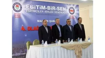 Mardin Eğitim Bir Sen'in 4. Olağan Genel Kurulu Yapıldı