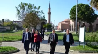 Başkan Sargın Aziz Elbas ile Proje İncelemelerinde Bulundu