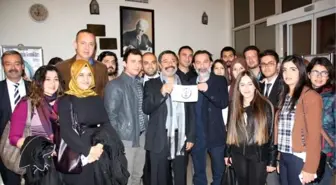 Yazar Ahmet Ümit ve Ayhan Bozkurt'a Sevgi Seli