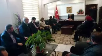 AK Parti İl Başkanı Akçay'dan Malkara Kaymakamına Ziyaret