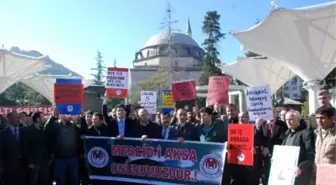 Tokat'ta İsrail'in Mescid-i Aksa'ya Saldırısı Protesto Edildi