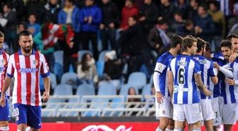 Atletico Madrid, Sociedad Deplasmanında Kayıp
